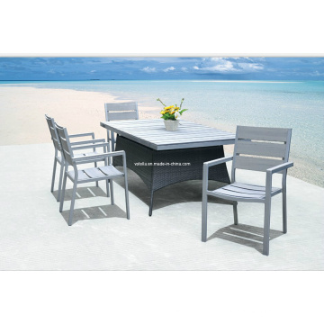 Al aire libre Wikcher Garden Plywood Rattan Set